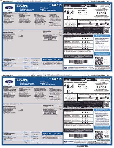 2023 Ford Escape ST-Line SYNC 4 w/Enhanced Voice Recognition
