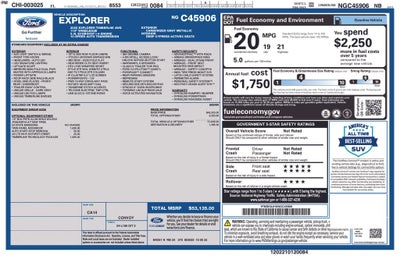 2022 Ford Explorer Timberline Technology Package