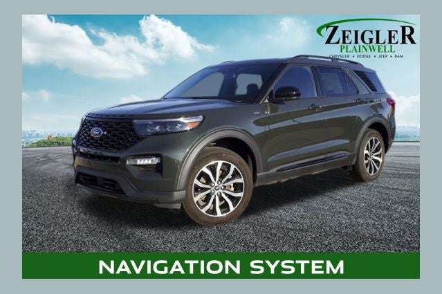 2022 Ford Explorer ST-Line Twin Panel Moonroof & SYNC 3/Apple CarPlay/Android