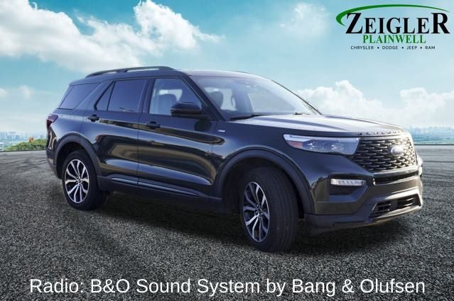 2022 Ford Explorer ST-Line Twin Panel Moonroof & SYNC 3/Apple CarPlay/Android