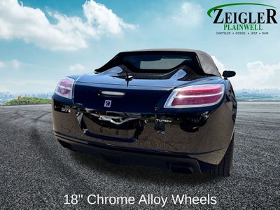 2007 Saturn Sky Red Line Convertible roof