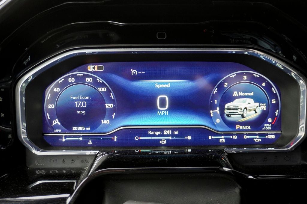 2025 Chevrolet Silverado 1500 LT 12.3'' Multicolor Display & Navigation System