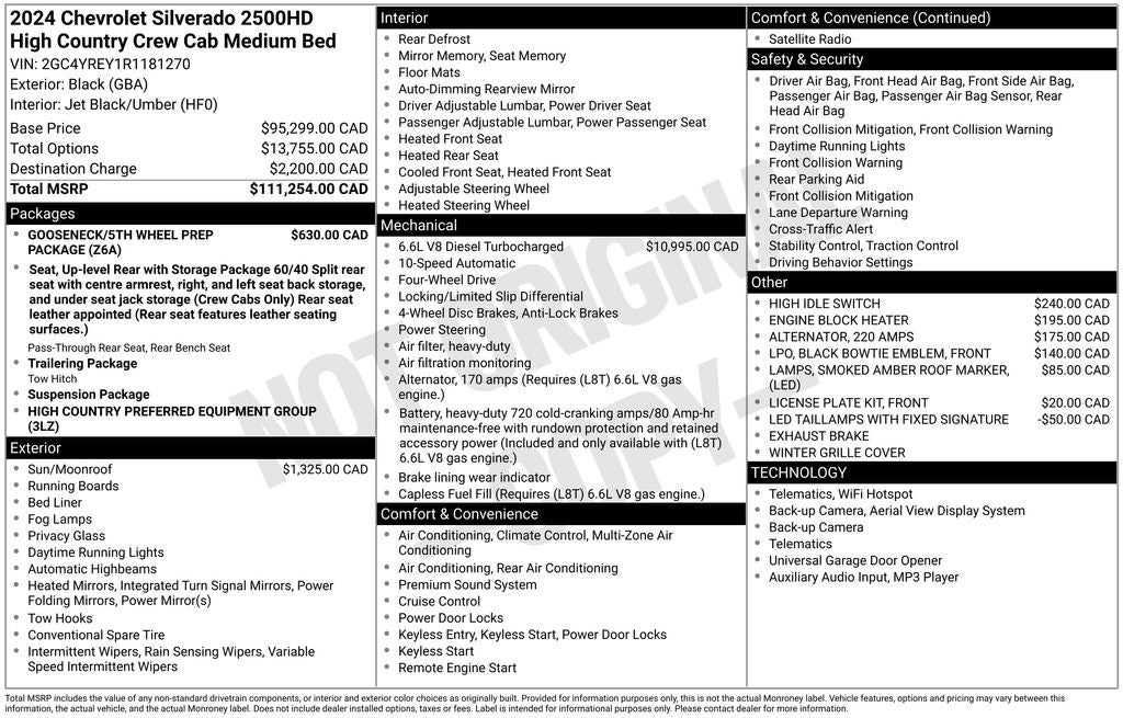 2024 Chevrolet Silverado 2500HD High Country