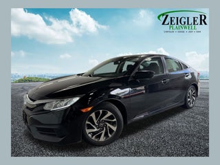 2016 Honda Civic EX Radio: 180-Watt AM/FM Audio System