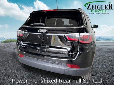2017 Jeep Compass Limited Full Sunroof