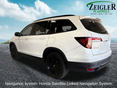 2021 Honda Pilot Black Edition Navigation system: Honda Satellite-Linked Navigati