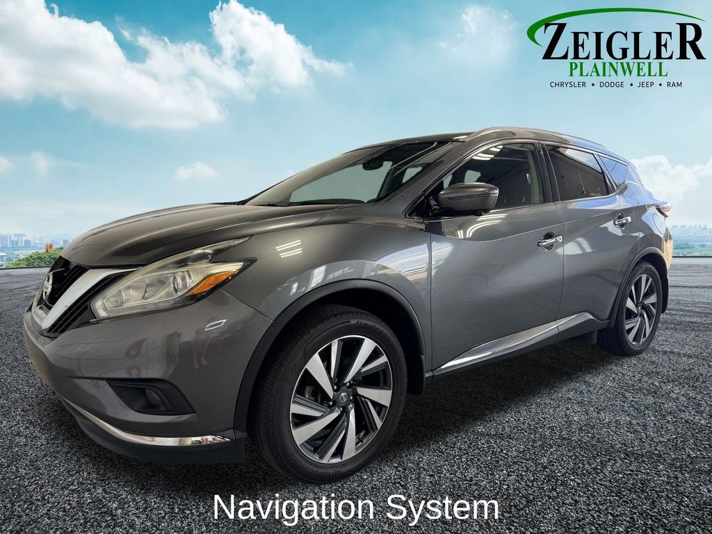 2016 Nissan Murano Platinum Panoramic Moonroof