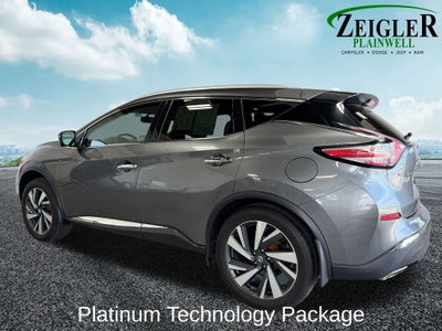 2016 Nissan Murano Platinum Panoramic Moonroof