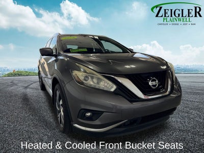 2016 Nissan Murano Platinum Panoramic Moonroof