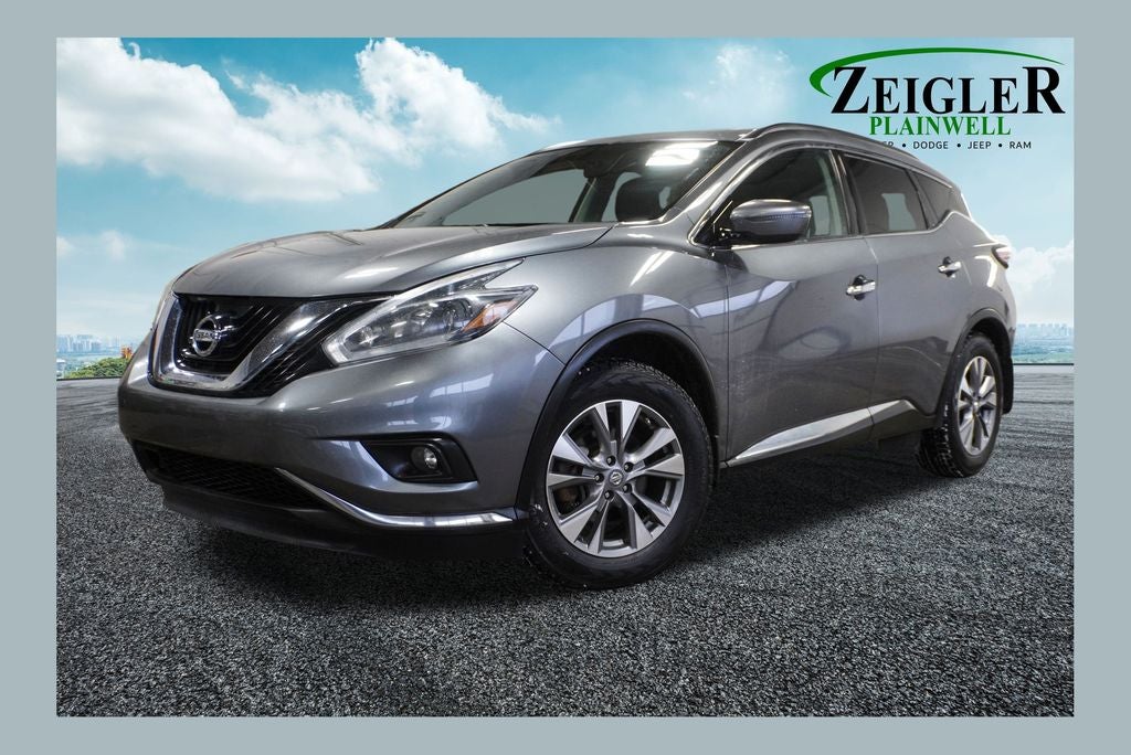 2018 Nissan Murano SV Navigation System & Power Panoramic Moonroof