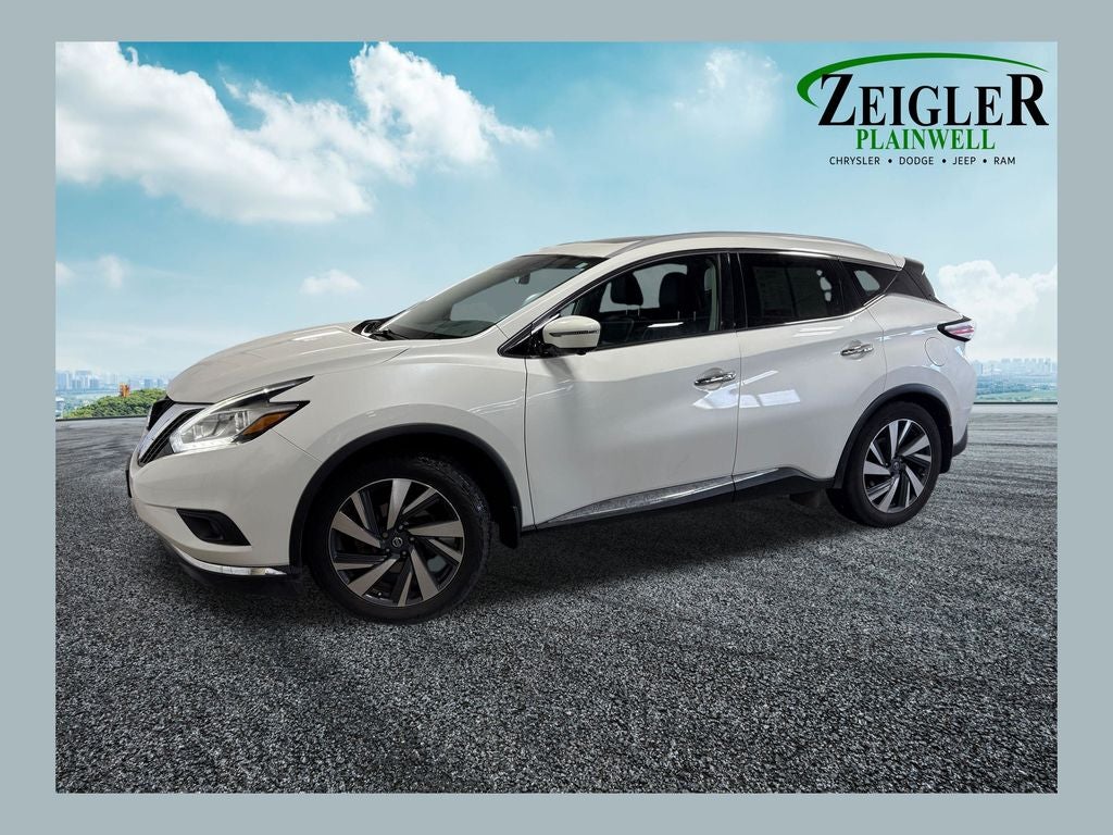 2016 Nissan Murano Platinum Power Panoramic Moonroof