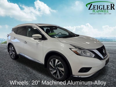 2016 Nissan Murano Platinum Power Panoramic Moonroof