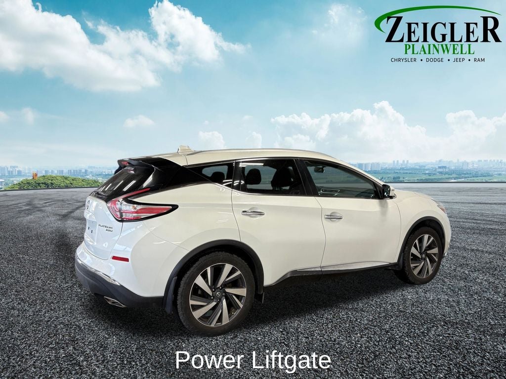 2016 Nissan Murano Platinum Power Panoramic Moonroof