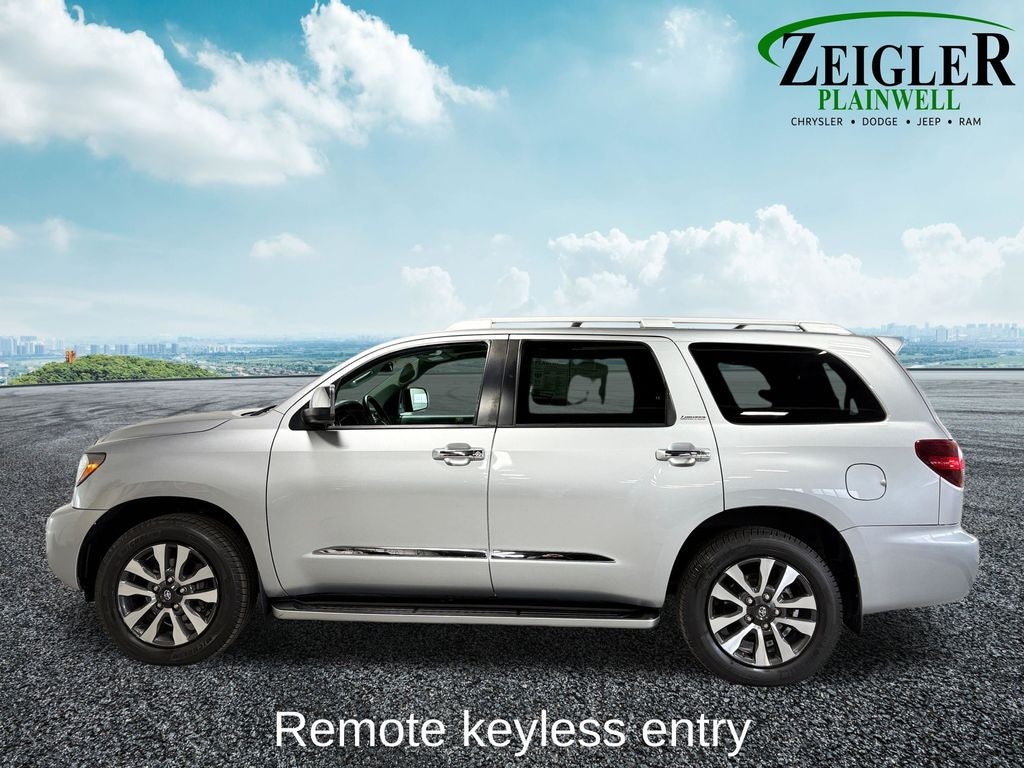 2020 Toyota Sequoia Limited Power moonroof