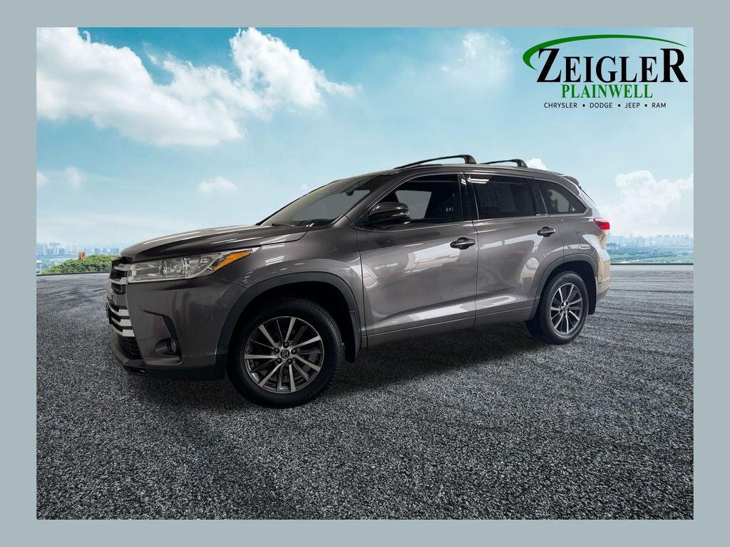 2018 Toyota Highlander XLE Power moonroof