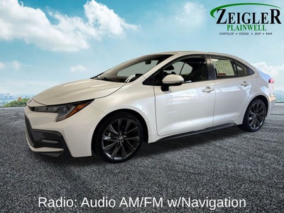 2020 Toyota Corolla SE Radio: Audio AM/FM w/Navigation