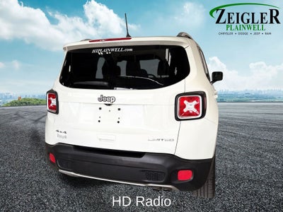2018 Jeep Renegade Limited Uconnect 8.4 Nav Group