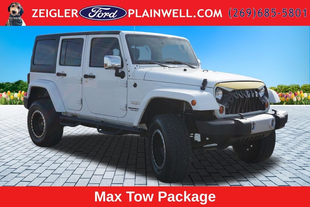 2012 Jeep Wrangler Unlimited Sahara V6 HARD TOP MAX TOW NAV READY