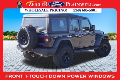 2018 Jeep Wrangler Unlimited Sport S V6 4 DOOR LIFT KIT CUSTOM WHEELS TIRES