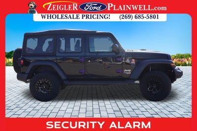 2018 Jeep Wrangler Unlimited Sport S V6 4 DOOR LIFT KIT CUSTOM WHEELS TIRES