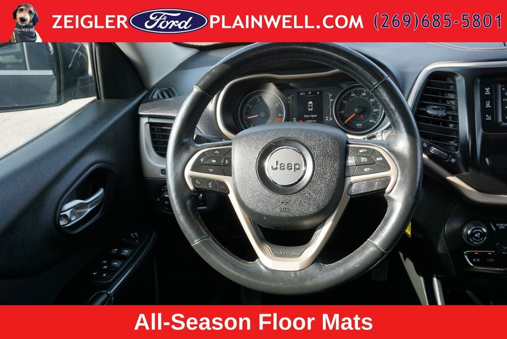 2015 Jeep Cherokee Latitude 4x4 Rear Camera P Seat