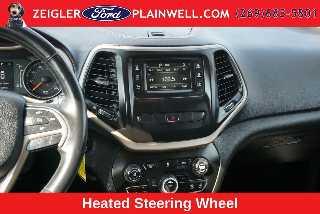 2015 Jeep Cherokee Latitude 4x4 Rear Camera P Seat