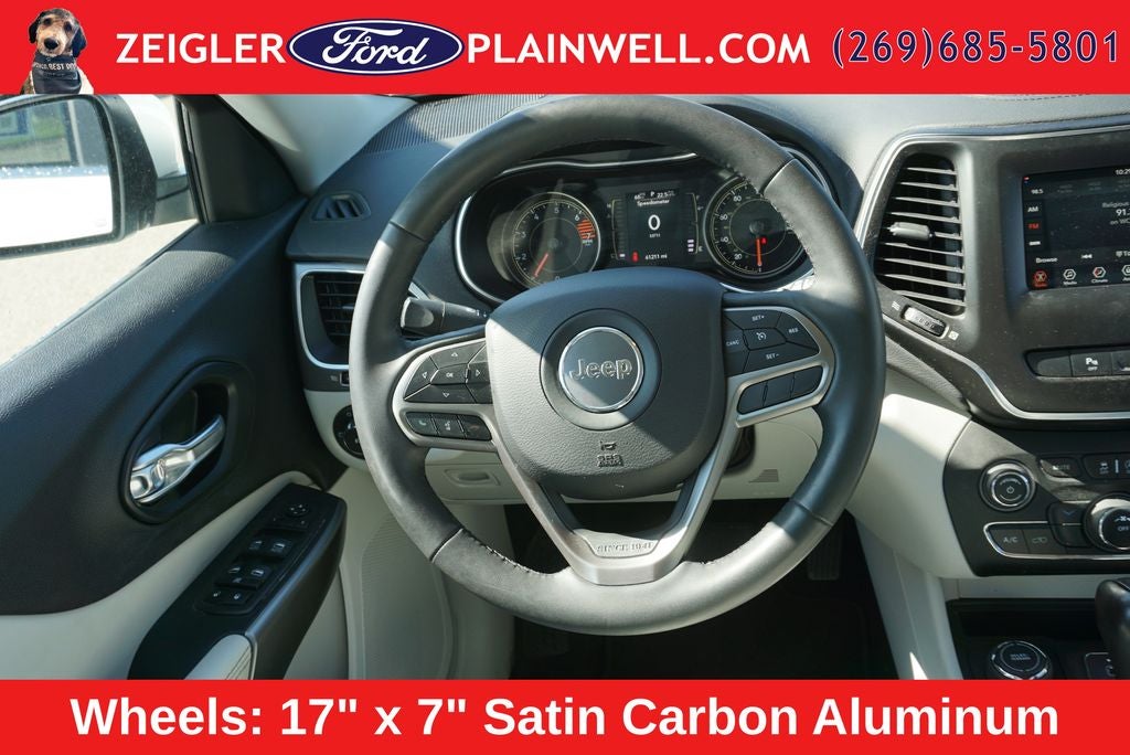 2021 Jeep Cherokee Latitude Plus AWD Leather Power Seat Rear Camera
