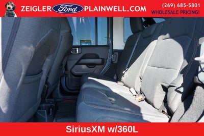 2024 Jeep Wrangler Sahara Hard Top Sky One Touch Power Moonroof Top Tech &