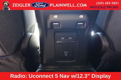 2024 Jeep Wrangler Sahara Hard Top Sky One Touch Power Moonroof Top Tech &