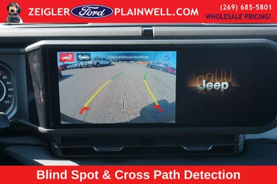 2024 Jeep Wrangler Sahara Hard Top Sky One Touch Power Moonroof Top Tech &