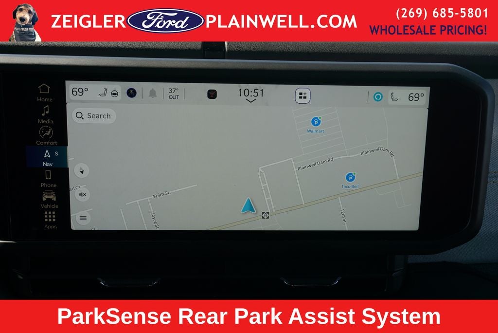 2024 Jeep Wrangler Sahara Hard Top Sky One Touch Power Moonroof Top Tech &