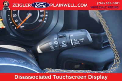 2024 Jeep Wrangler Sahara Hard Top Sky One Touch Power Moonroof Top Tech &