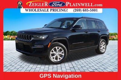 2022 Jeep Grand Cherokee Limited 4X4 PANORAMIC ROOF HEATED LEATHER NAV