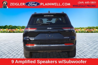 2022 Jeep Grand Cherokee Limited 4X4 PANORAMIC ROOF HEATED LEATHER NAV