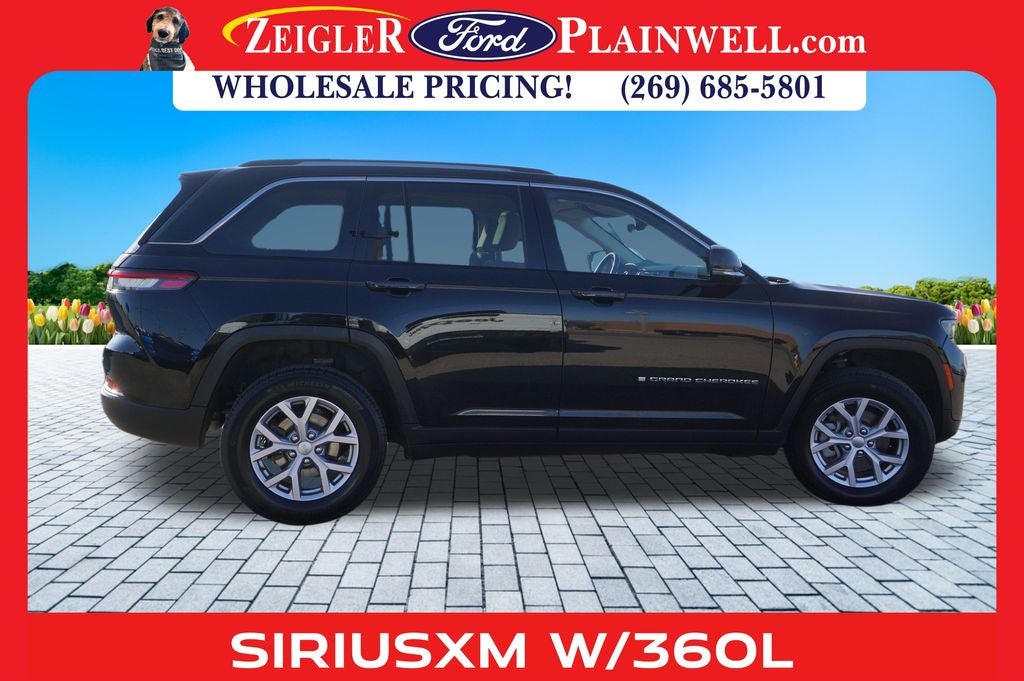 2022 Jeep Grand Cherokee Limited 4X4 PANORAMIC ROOF HEATED LEATHER NAV