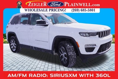 2024 Jeep Grand Cherokee Limited 4x4 Heated Leather Navigation Rear Camera