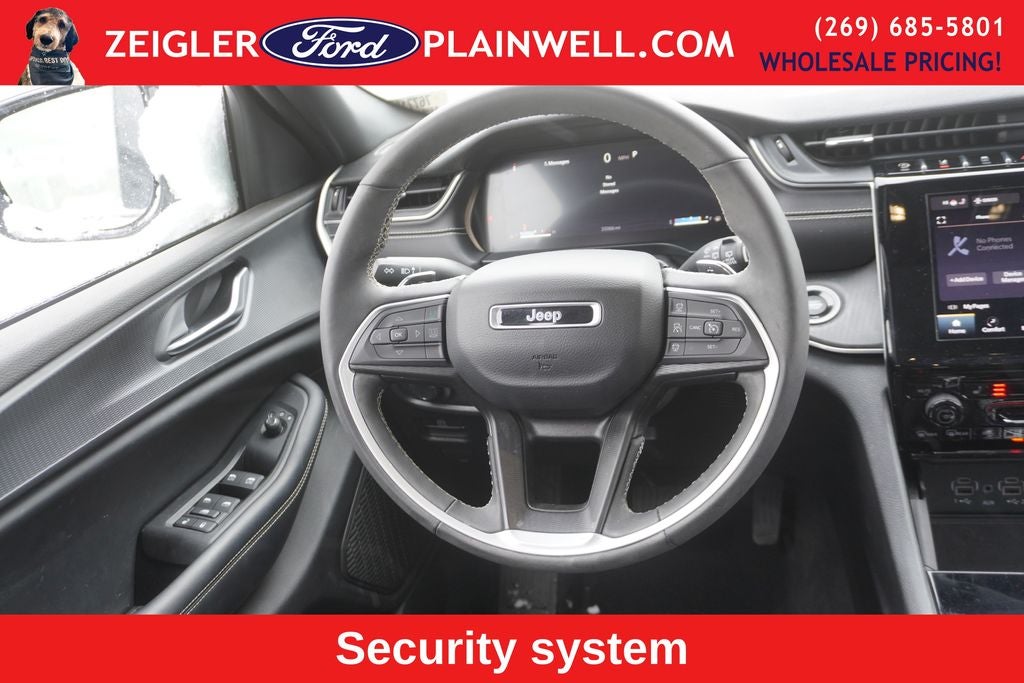 2023 Jeep Grand Cherokee L Altitude 4x4 Black Appearance Pkg Power Moonroof Rear Camer