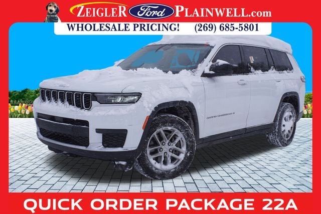 2021 Jeep Grand Cherokee L Laredo LUXURY TECH PKG V6 4x4 HEATED SEATS REAR CAMERA