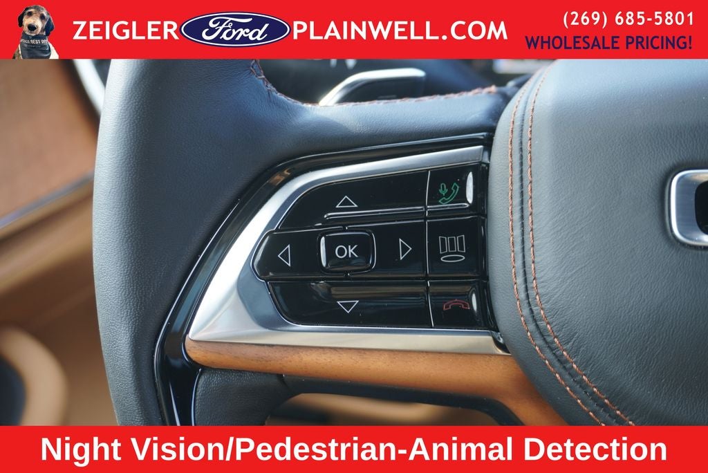 2025 Jeep Grand Cherokee L Summit RESERVE PRO TECH IV PKG NIGHT VISION MOONROOF HU D