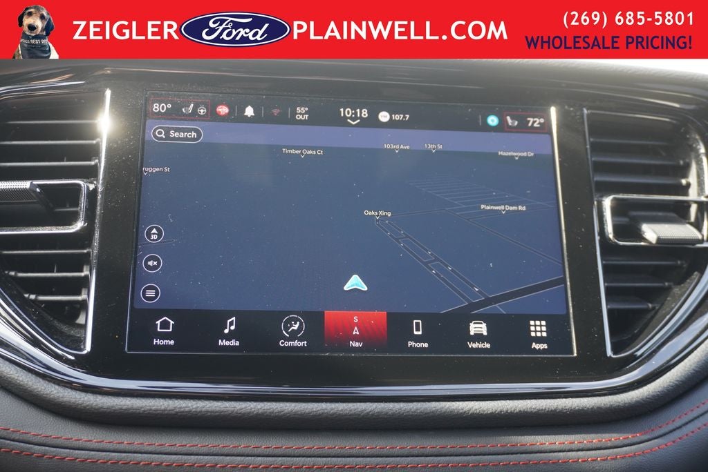 2024 Dodge Durango R/T Performance Hood 5.7 Liter Hemi V8 Rear Camera 3rd