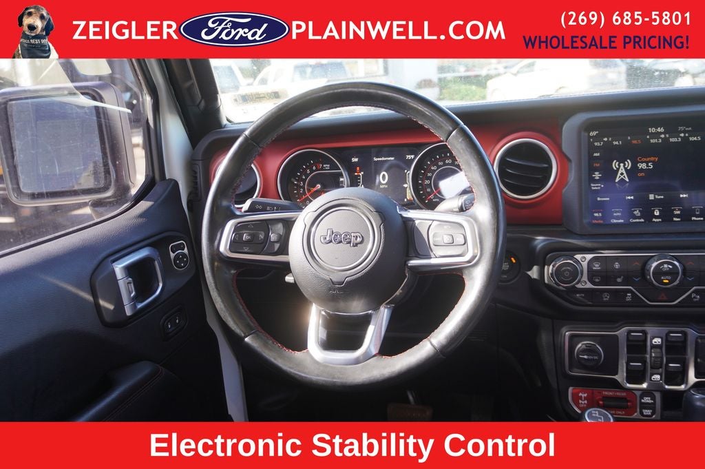 2020 Jeep Gladiator Rubicon V6 Navigation w/8.4" Display Keyless Entry Safety