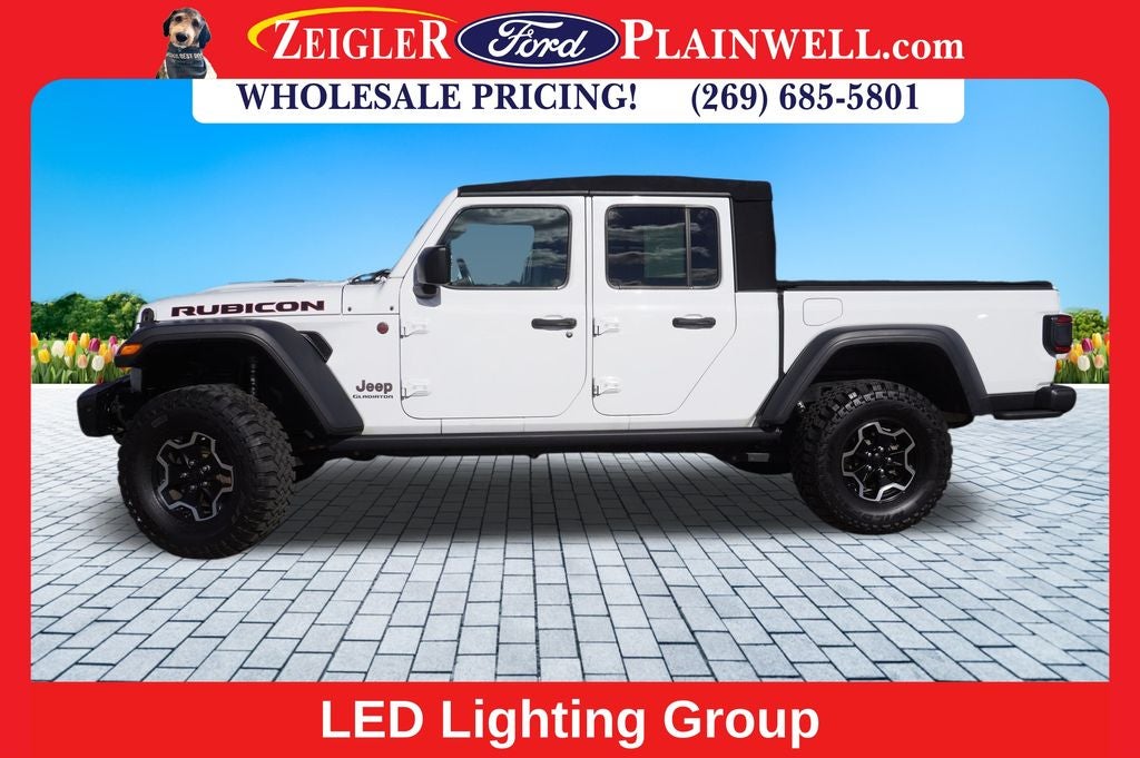 2021 Jeep Gladiator Rubicon 3.6 L V6 Sunrider Top Alpine Audio Rear