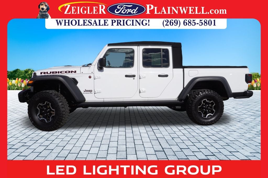 2021 Jeep Gladiator Rubicon 3.6 L V6 Sunrider Top Alpine Audio Rear