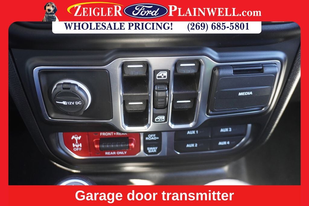 2021 Jeep Gladiator Rubicon 3.6 L V6 Sunrider Top Alpine Audio Rear