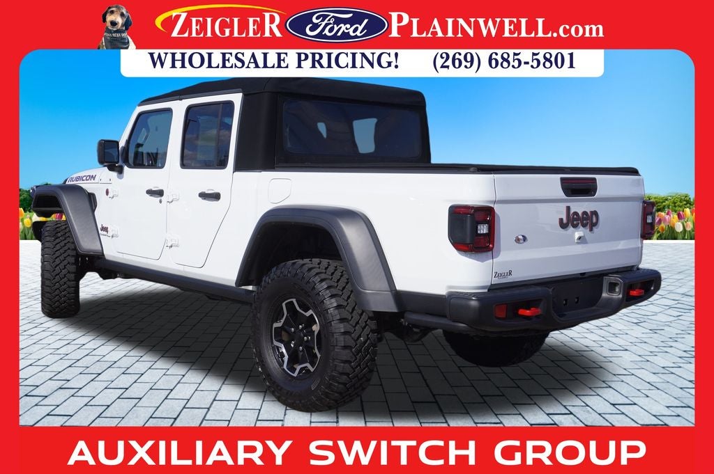 2021 Jeep Gladiator Rubicon 3.6 L V6 Sunrider Top Alpine Audio Rear
