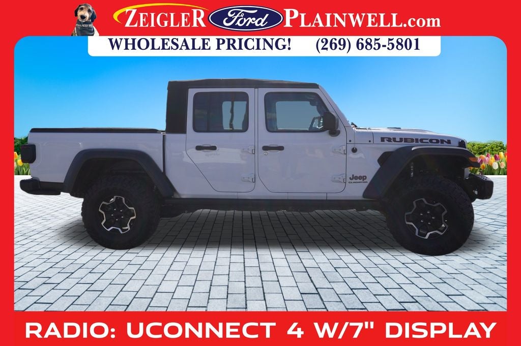 2021 Jeep Gladiator Rubicon 3.6 L V6 Sunrider Top Alpine Audio Rear