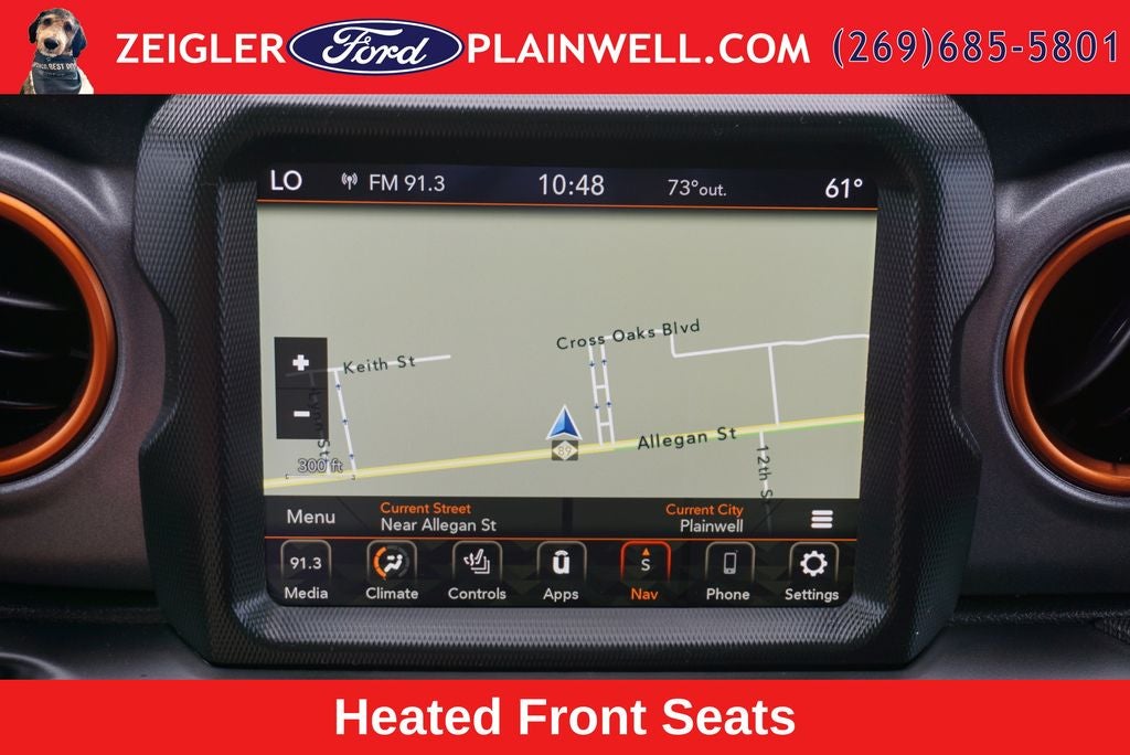 2022 Jeep Gladiator Mojave 4x4 Heated Leather Navigation Rear Camera