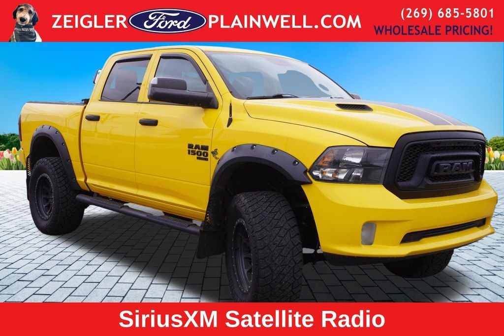 2019 RAM 1500 Classic Express CUSTOM LIFT KIT CUSTOM WHEELS and TIRES 5.7L HEMI