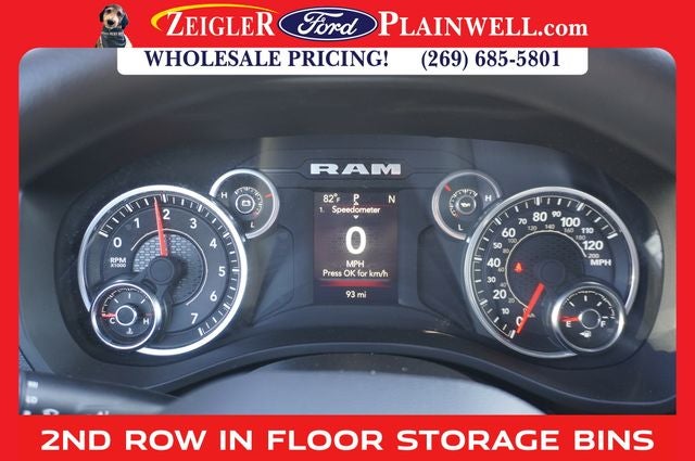 2024 RAM 1500 Tradesman 4x4 CREW CAB V6 3.6L 24 Valve CLASS 4 T TOW GROUP