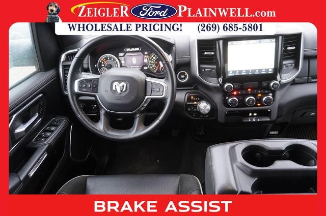 2023 RAM 1500 Laramie CREW CAB 4x4 Navigation Heated Front Leather Heate